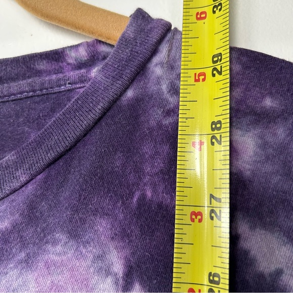 RIPNDIP Psychedelic Purple Acid Wash Pocket T-Shirt - Picture 8 of 9